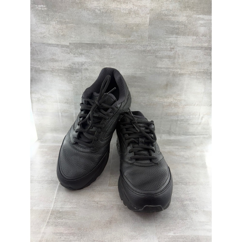 Brooks Addiction Walker Women 10 Wide D Black Leather Walking Shoes 1200321D001